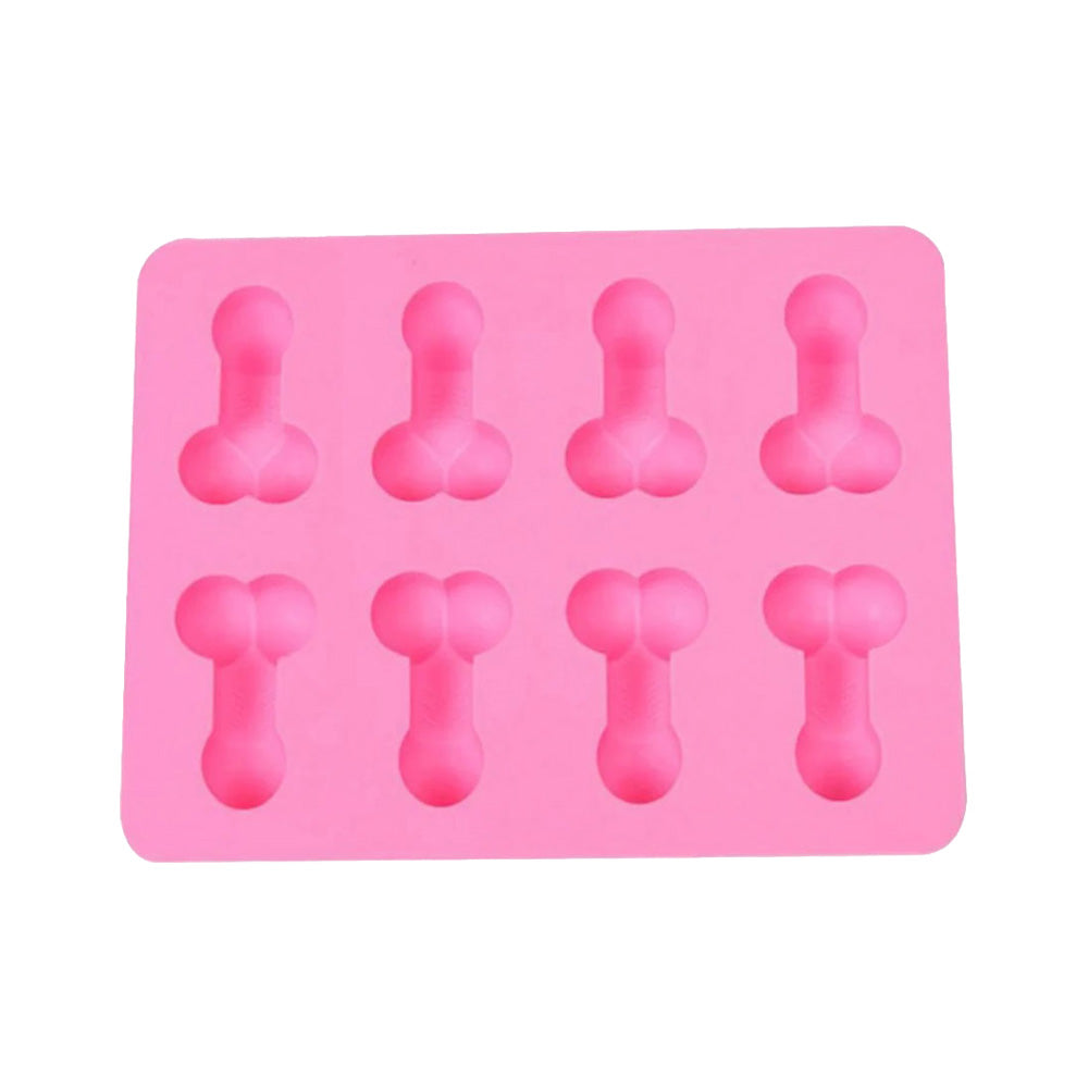 Party Penis Chocolate Ice Tray Pink - VIBEN