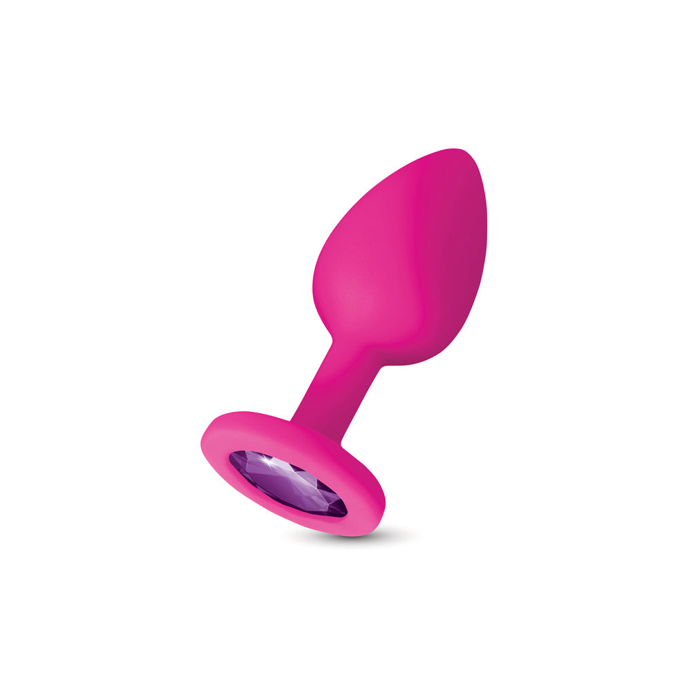 Gemma Purple Gem Pink Silicone Plug - VIBEN