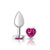 Bright Pink Heart Plug