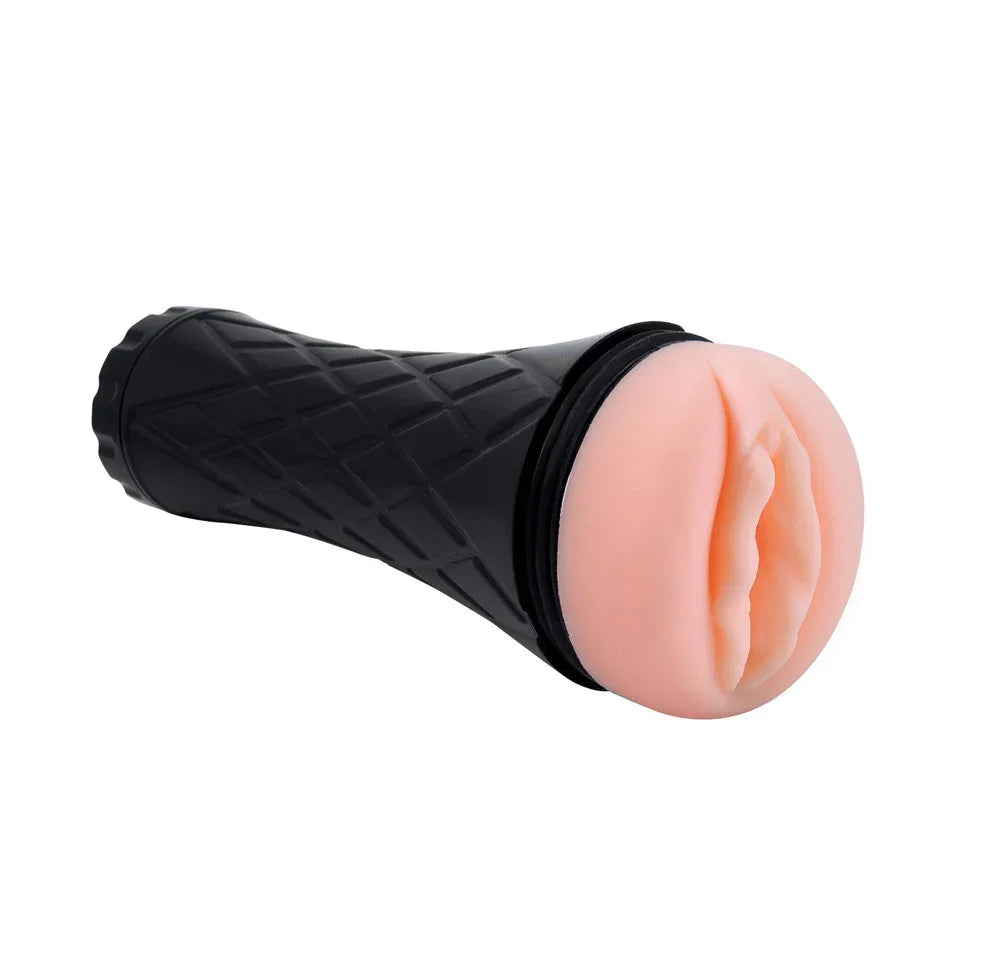 male masturbator on a white background