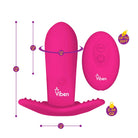 Pink electronic massager with 'Viben' branding on a white background