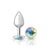 Iridescent Round Plug